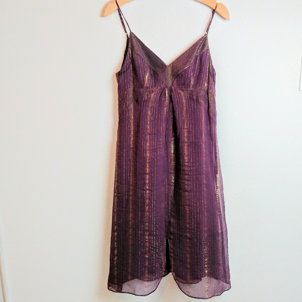 To the Max Sheer Midi Dress SZ 8